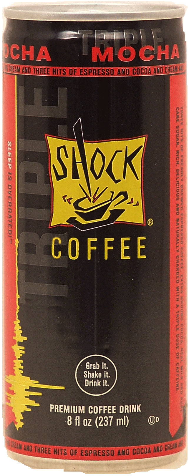 Shock  mocha coffee drink, three hits of espresso and cocoa and cream Full-Size Picture